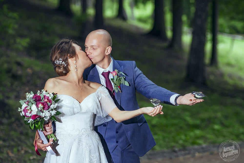 Лучшие парки и сады для фотосессии: Павловский парк, свадебная фотосессия
