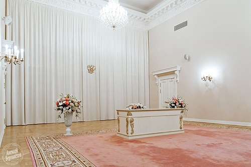 Дворец бракосочетания № 3 в Пушкине, Большой (первый) зал