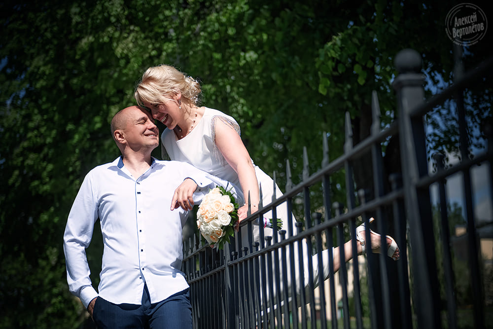 Места для фотосессии рядом с ЗАГС Красногвардейского района - Георгиевский сквер