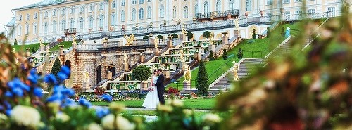 Образец разворота свадебной фотокниги