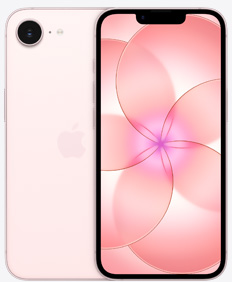 iPhone 17e in zachtroze